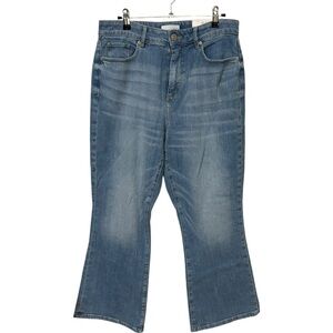 Loft Curvy High Waist Kick Crop Jeans NWT‎ Size 30/10